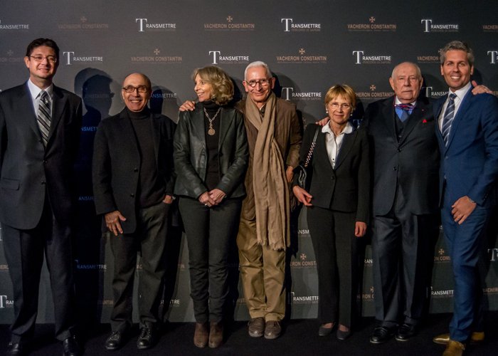 Marco Pagani Brand Manager Vacheron Constantin Italy, Tiziana and Gianni Baldizzone Photographers, Alain Lardet Curator of the Exhibition, Sandrina Bandera Superintendent and Director of the Pinacoteca di Brera, Franco Cologni President of the Fondazione Cologni dei Mestieri d Arte, Julien Marchenoir Marketing Director and Heritage and corporate Project