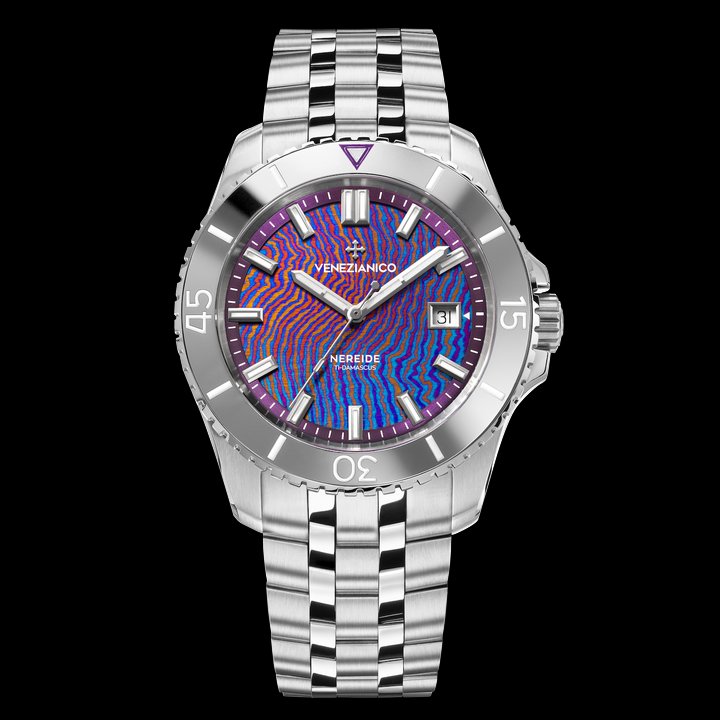 Venezianico unveils the Nereide Ti-Damascus, a titanium masterpiece