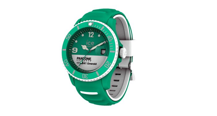 PANTONE UNIVERSETM EMERALD / WHITE by Ice-Watch