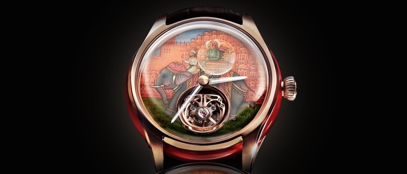 Indian leading watchmaker Titan impresses with Jalsa flying tourbillon