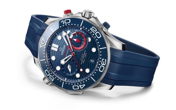 Omega's new Seamaster Diver 300M America's Cup Chronograph