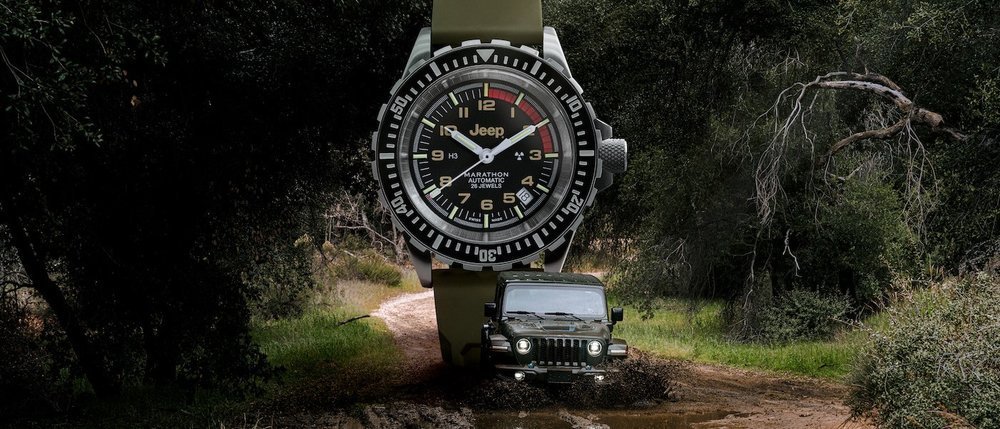 Marathon Watch and Jeep® collaborate on timepiece collection