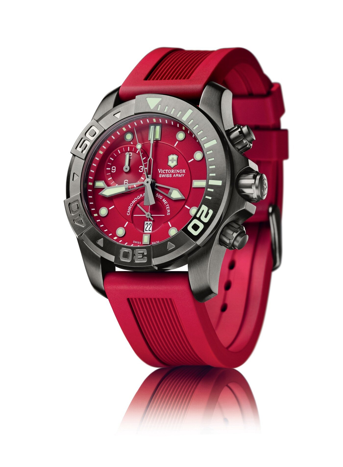 Victorinox Swiss Army Dive Master 500 Black Ice Chrono