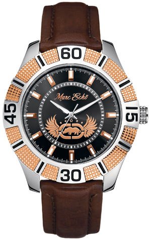 MARC ECKO THE ENCORE WATCH White Leather Strap. - Michalopoulos Jewellery