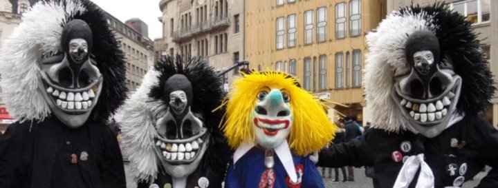 Basel Carnival in the Marktplatz