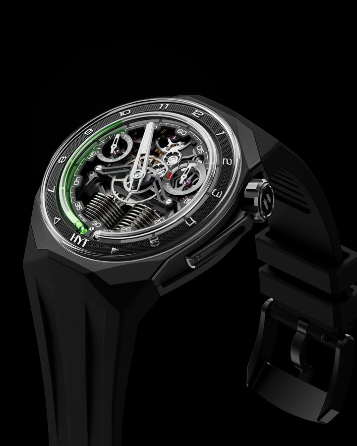 HYT adds three S1 titanium sports watches in the permanent collection