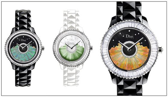 Dior's Grand Bal “Plissé” Models in Jade & Opal