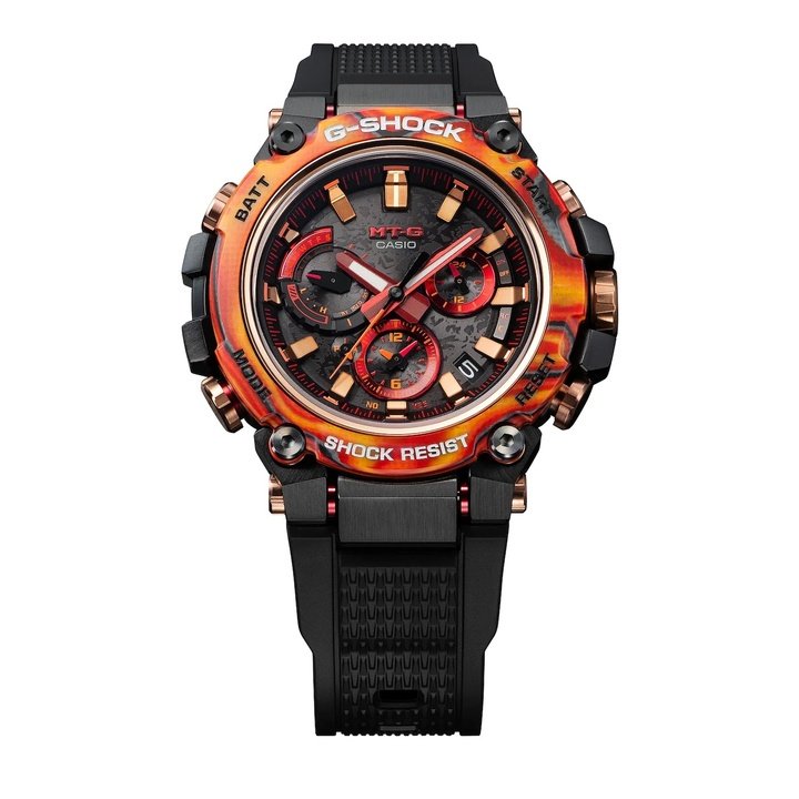 Casio G-Shock Flare Red 40th Anniversary Models