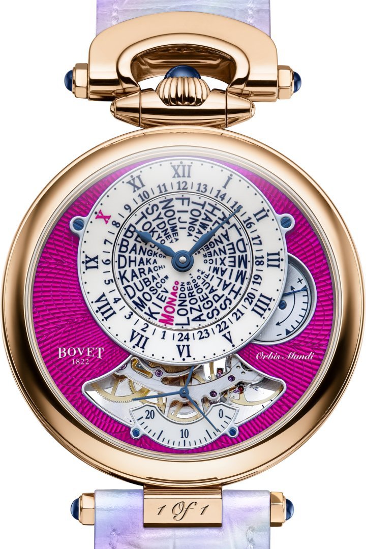 Bovet 1822 unveils the Orbis Mundi Only Watch Special Edition