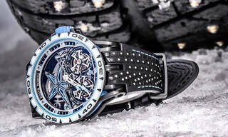 Roger Dubuis' Italian affair continues with Excalibur Spider Pirelli SOTTOZERO