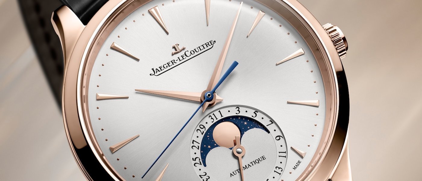 Jaeger-LeCoultre introduces Ultra Thin Moon Pink Gold