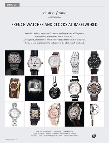 Francéclat - French Watches and Clocks at Baselworld