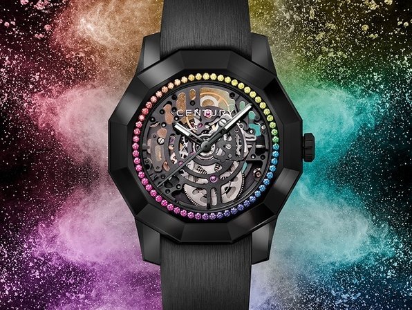 Century introduces a stunning new Prime Time Skeleton - Rainbow In Black Edition