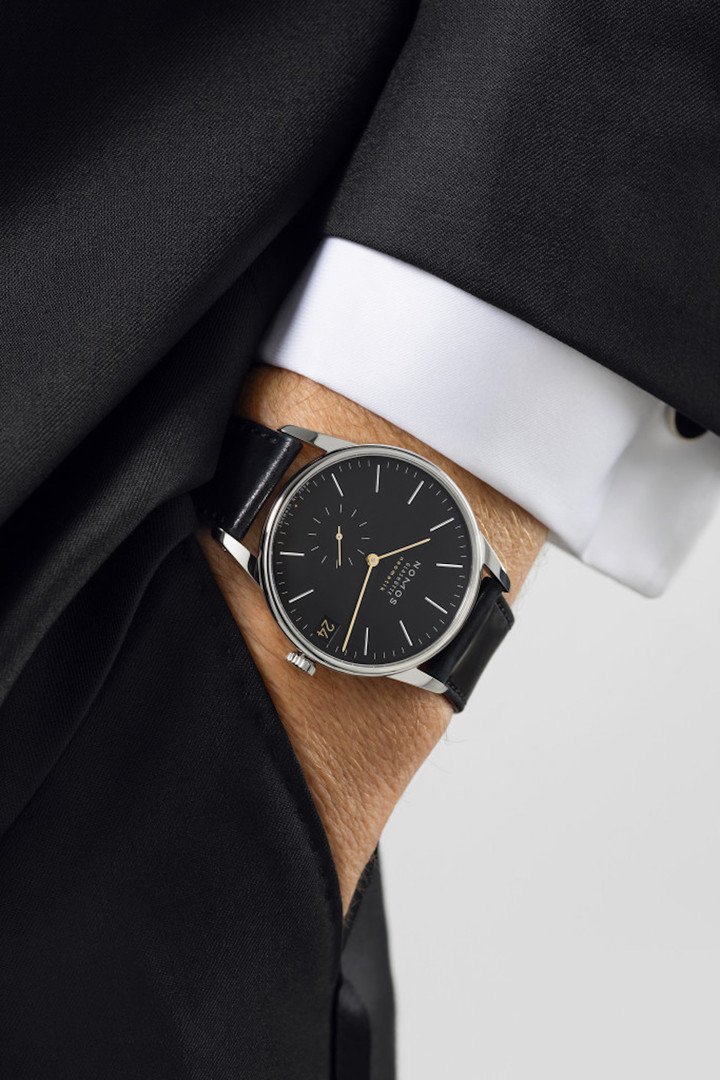 Nomos Glashütte welcomes an Orion neomatik new black trio