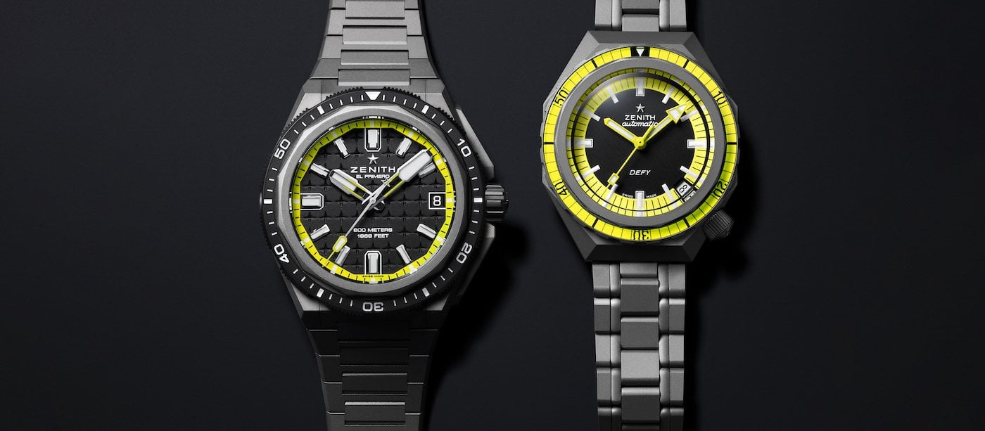 Zenith Defy Extreme and Revival Divers resurface in new Shadow Editions