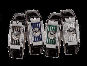 Movado's Elliptica Skeleton Quartetto