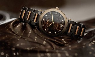 Rado's latest LaCoupole jewellery watch features full-face sapphire crystal