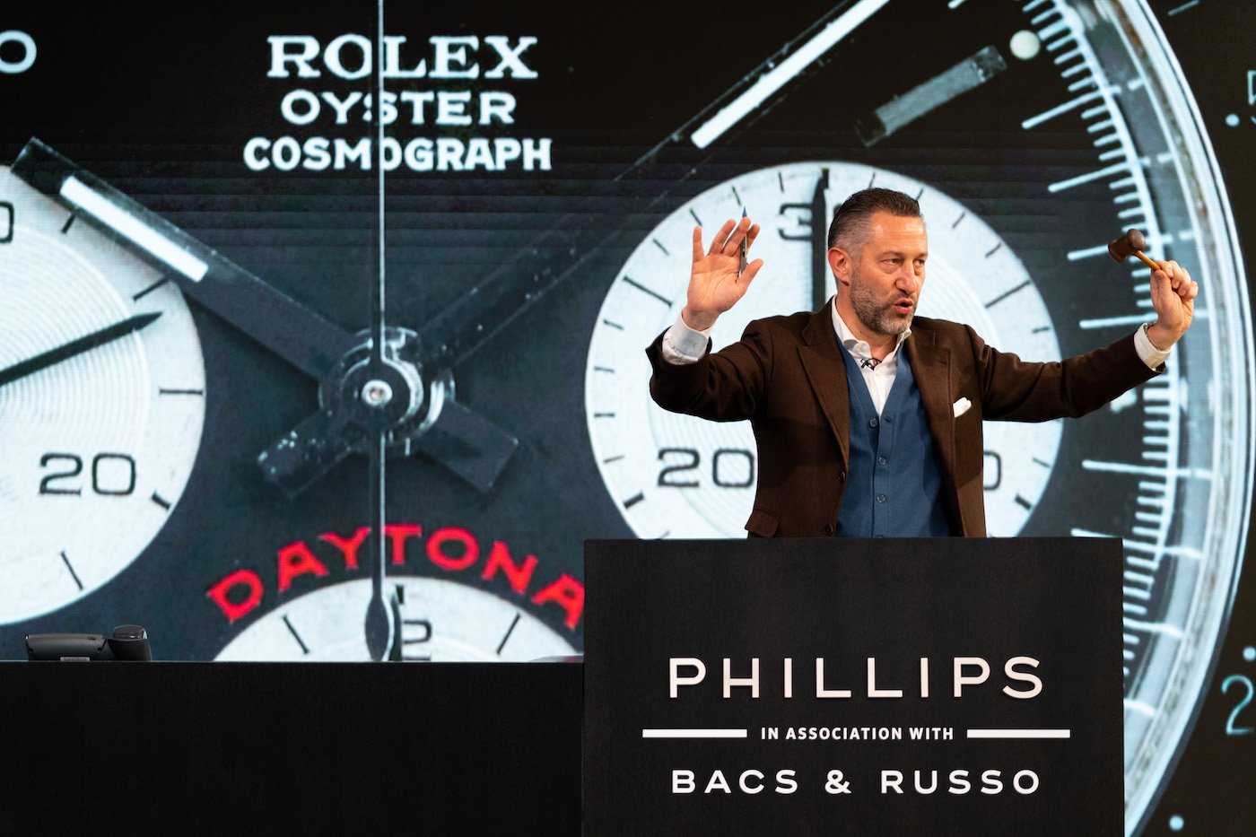 Heuer, Rolex, Panerai: all results of Phillips' “Racing Pulse” auction