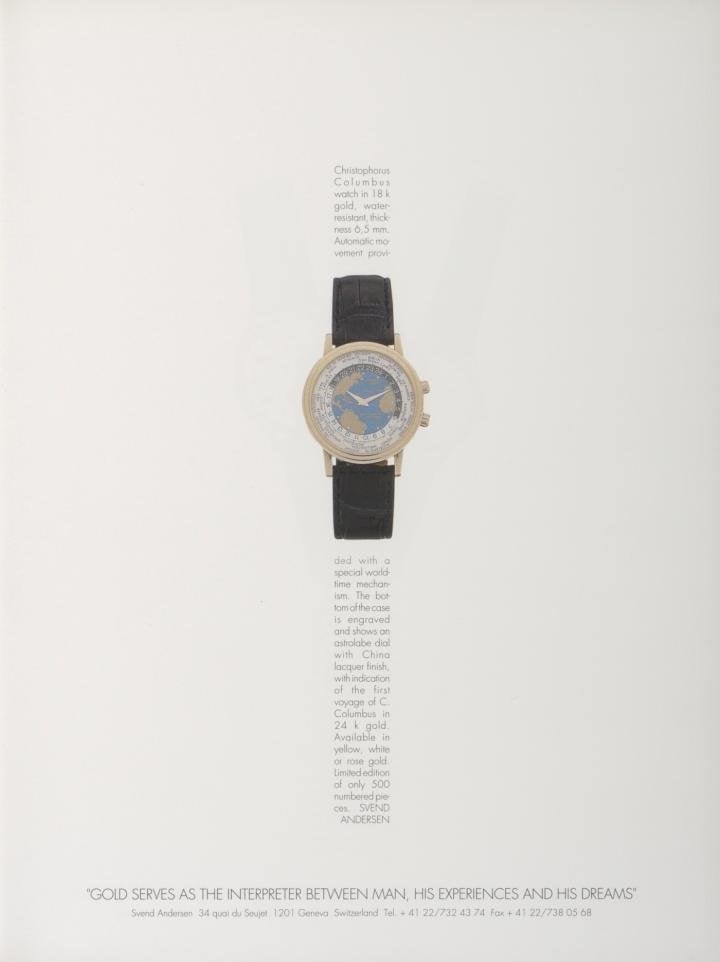 The Christophorus Columbus model with World Time was launched in 1992.