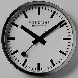 MONDAINE - Horloge murale