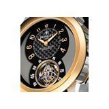 Perrelet's Automatic Tourbillon in Titanium and Rose Gold 