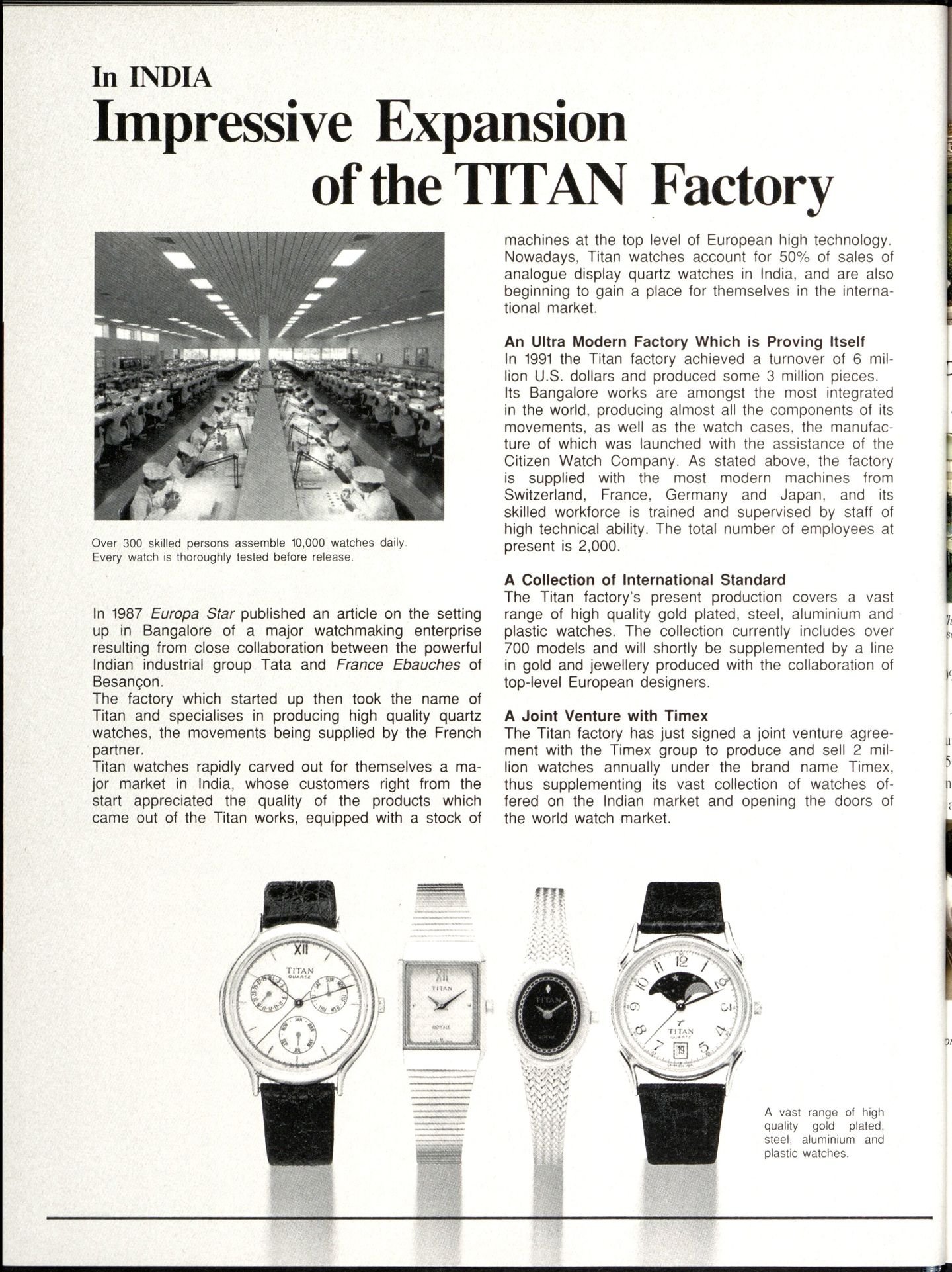 Timex is a brand of titan clearance