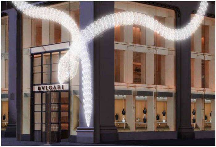 Bulgari's Fifth Avenue flagship boutique
