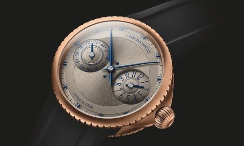 Chronoswiss Pulse GMT Frosted Guilloche Gold