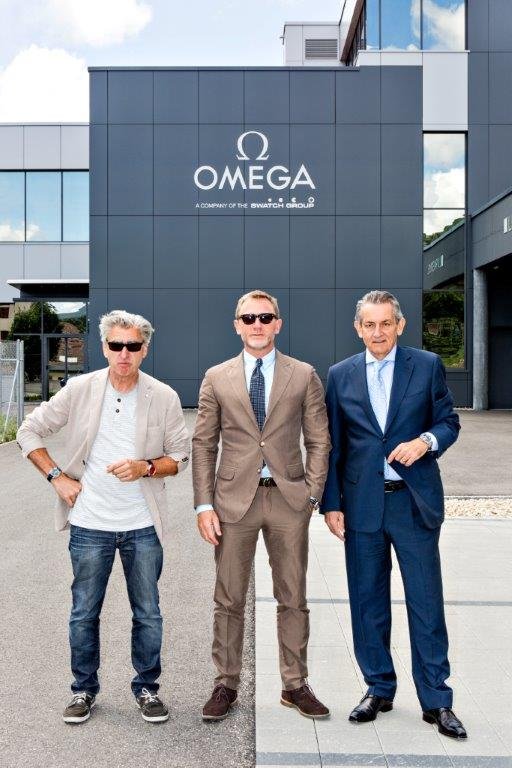  Daniel Craig sees where James Bond's Omegas are made