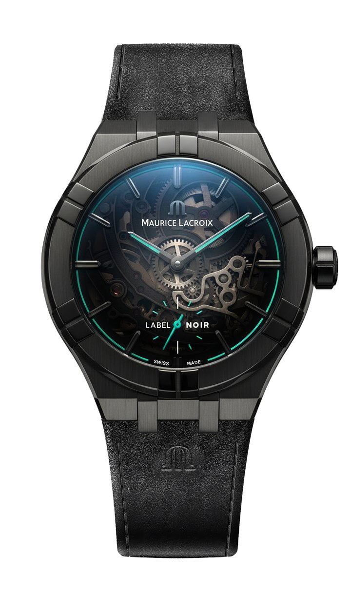 Maurice Lacroix Label Noir Aikon Manufacture Skeleton