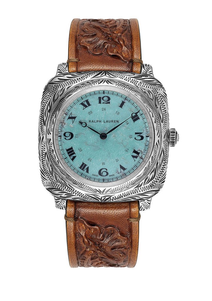 Ralph Lauren expands the American Western Watch Collection with its new turquoise dial