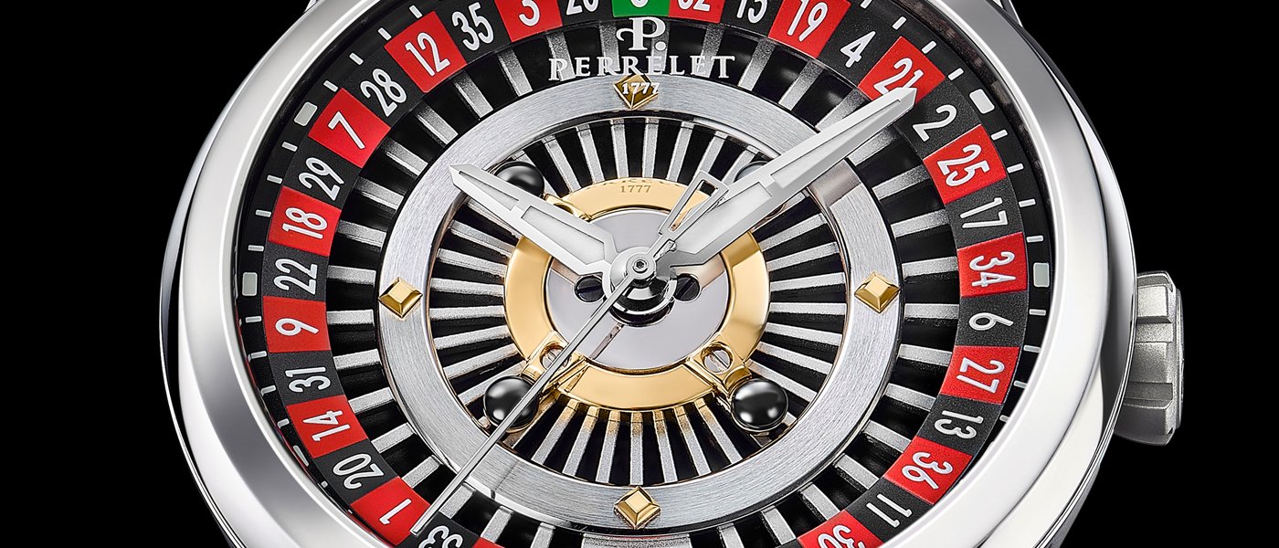 Perrelet Turbine Casino Roulette: playing with time 