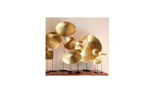 Brass forms by Robert Lee Morris 