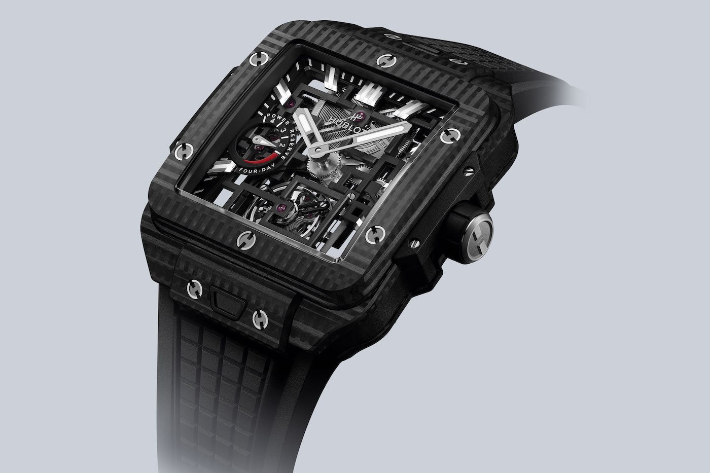 Hublot Square Bang Tourbillon 4-Day Power Reserve breaks new ground