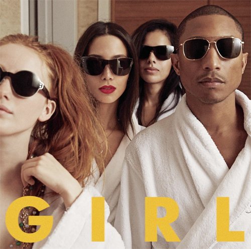 Pharrell Williams' G I R L album cover