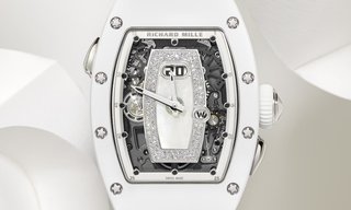 Richard Mille: the new RM 037 white ceramic automatic
