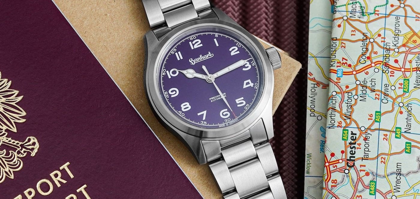 Hanhart x Armbanduhren launch Preventor HD12™ «Silk Purple»