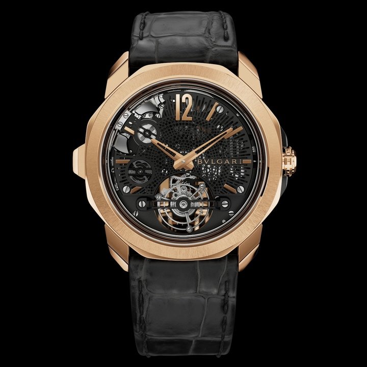 At Bvlgari, the Octo Roma Carillon Tourbillon sets the tone