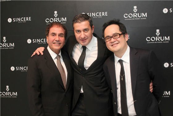 30th anniversary of Corum's Golden Bridge celebration in Singapore