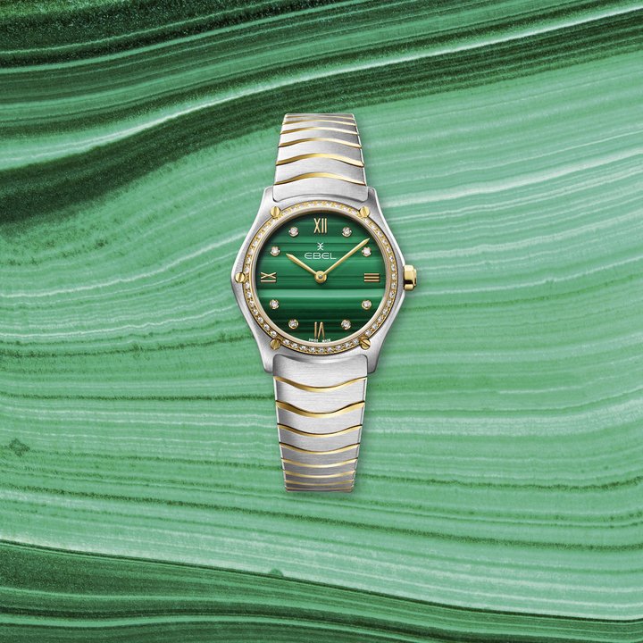 Ebel Sport Classic Lady Malachite