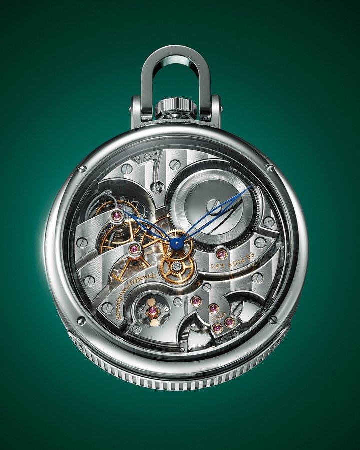 Introducing the one-off Escale en Amazonie pocket watch by Louis Vuitton