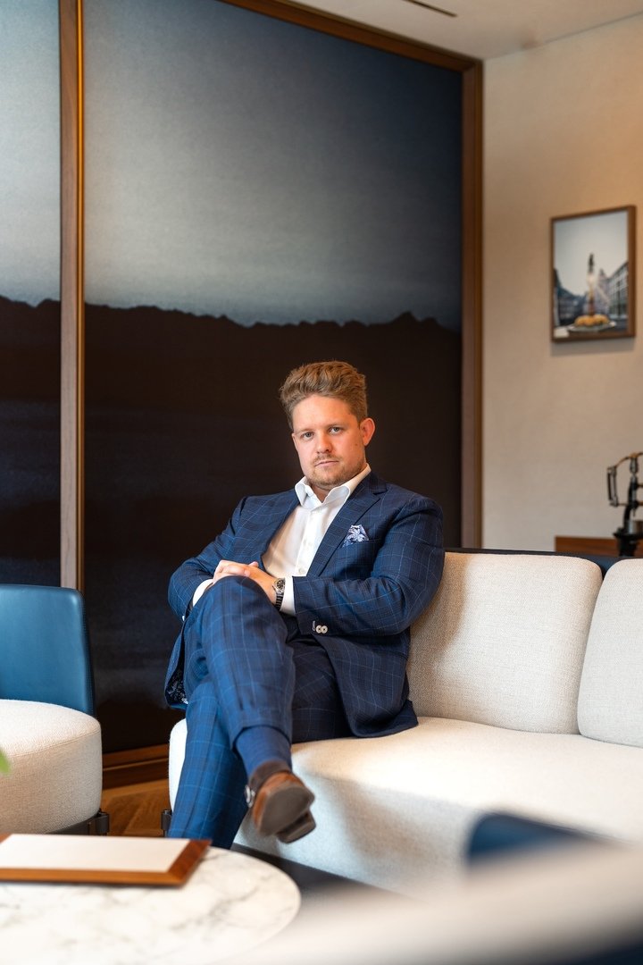 Cédric Schiess, founder of Art du Temps in Bienne