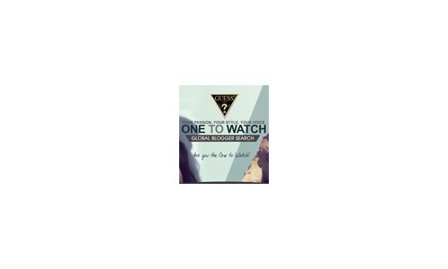 Guess Watches launches global blogger search