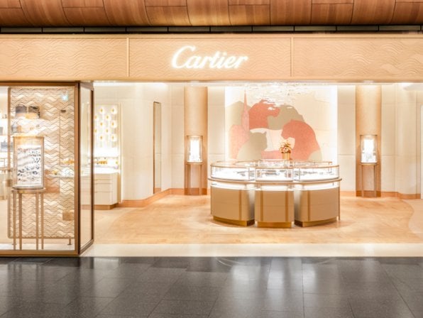 Cartier unveils its first airport boutique in Switzerland at Zürich airport