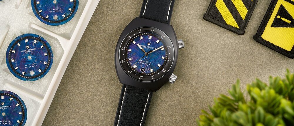 Bangalore Watch Company Apogee® Karman line: built in Bangalore, qualified for spaceflight