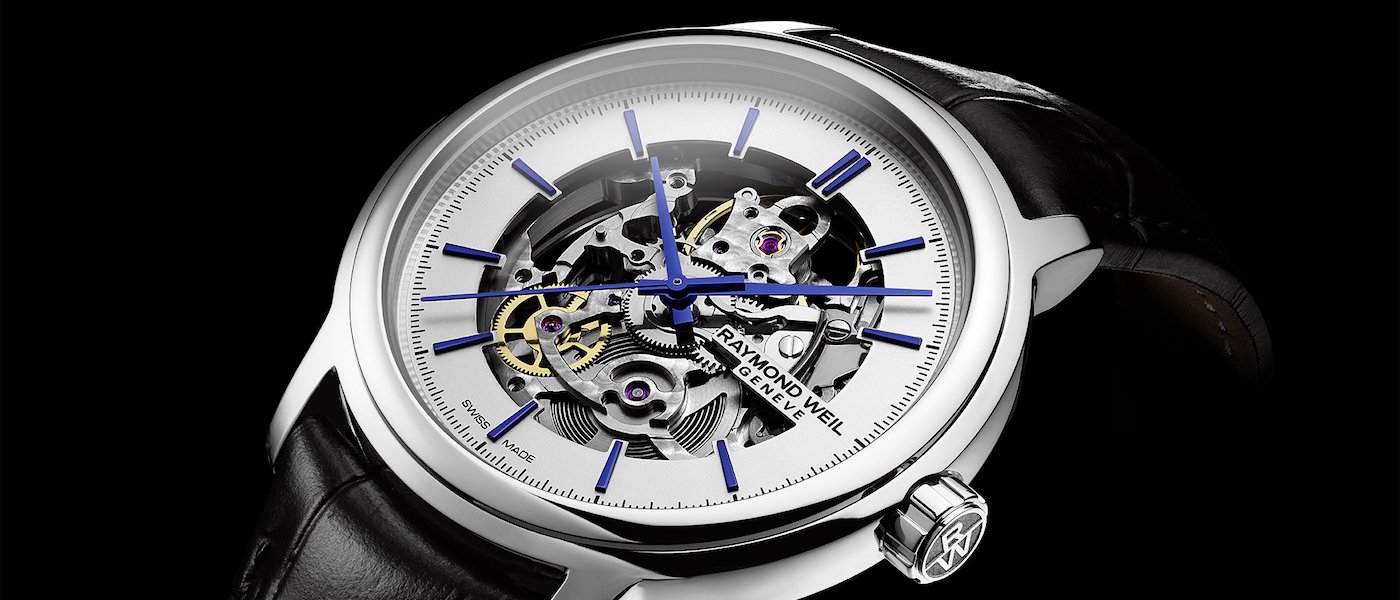 Raymond weil sales skeleton maestro