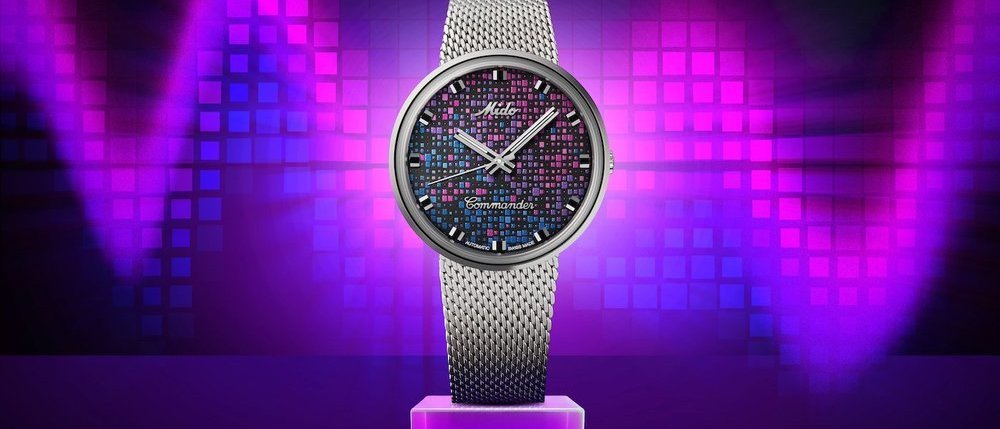 Mido revamps Commander 1959 with pixel-powered retro flair
