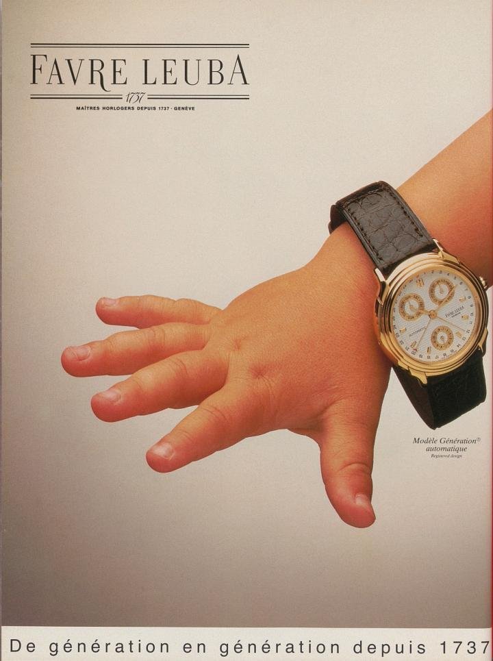 An advertisement published in Europa Star in 1989.