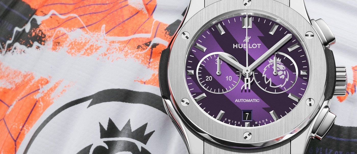 Hublot's signature mechanical watch makes its premier league debut 