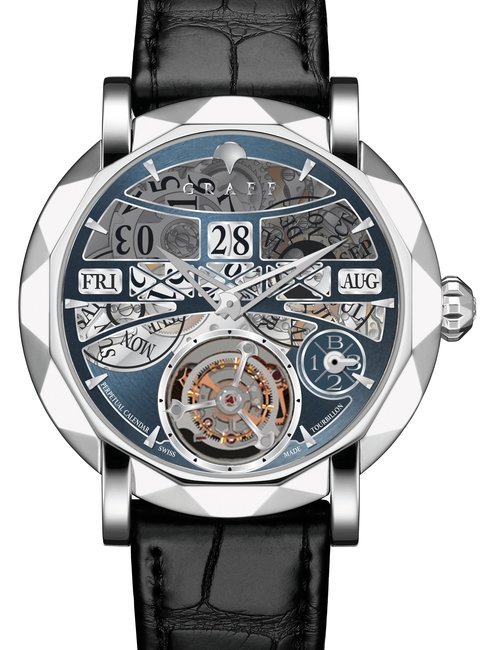 MASTERGRAFF DOUBLE TOURBILLON GMT by Graff